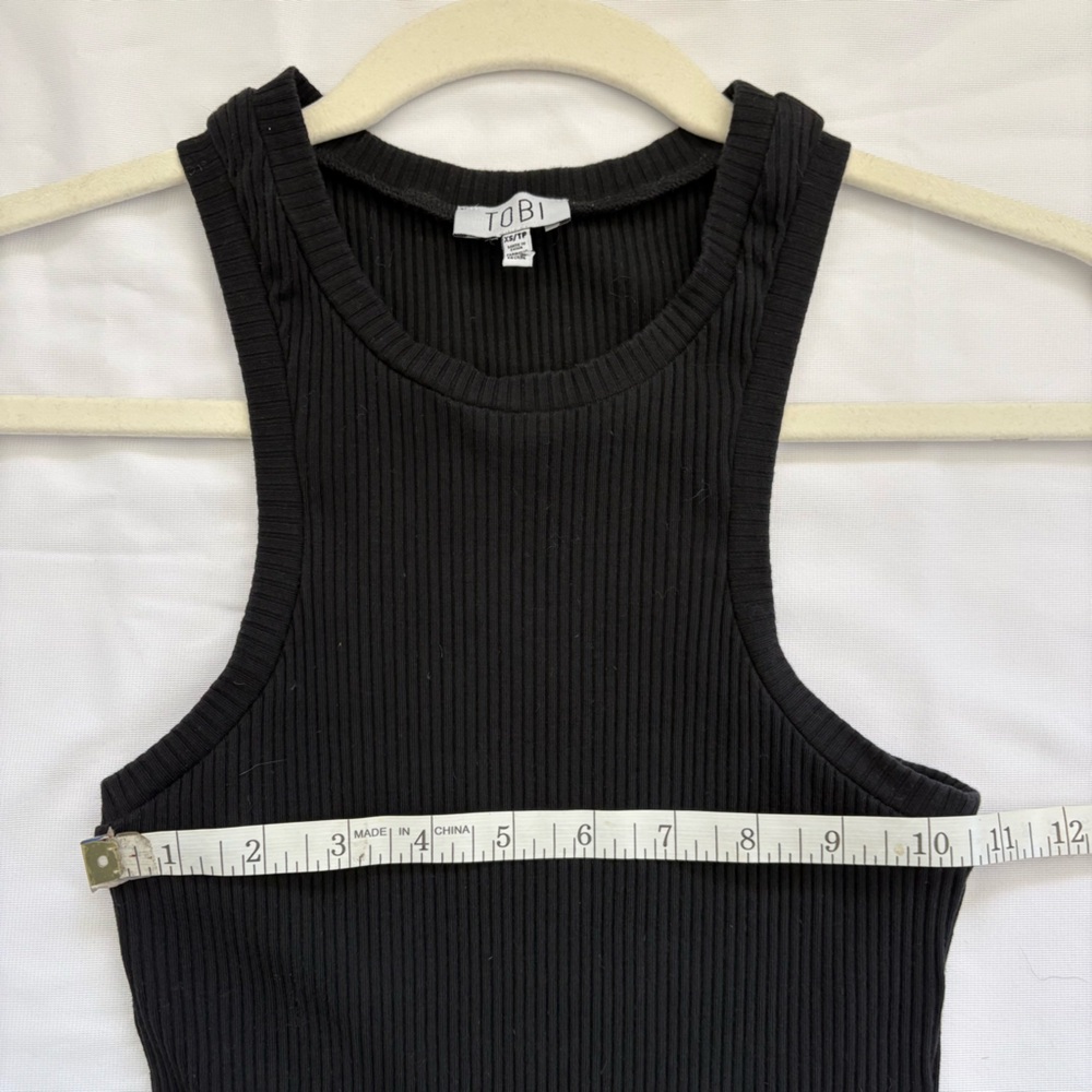 Tobi Mini Bodycon Ribbed Tank Dress - Picture 9 of 10